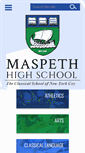 Mobile Screenshot of maspethhighschool.org